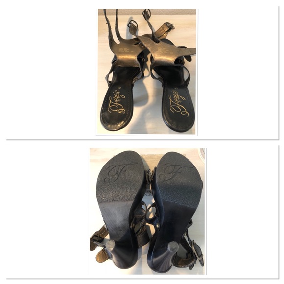 Fergie Double Ankle Strap Heels - Picture 4 of 8